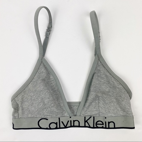 Calvin Klein Triangle Bralette - Picture 4 of 7